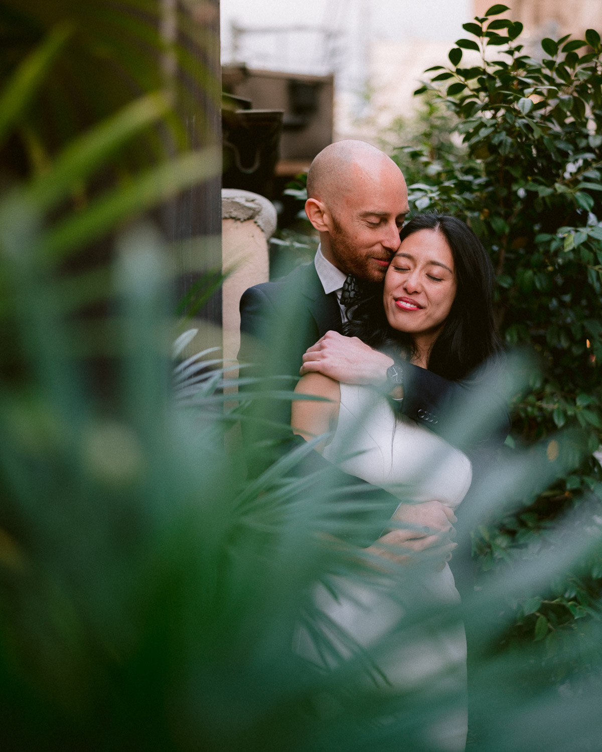 Romantic and Natural Wedding Photography in Tokyo, Japan