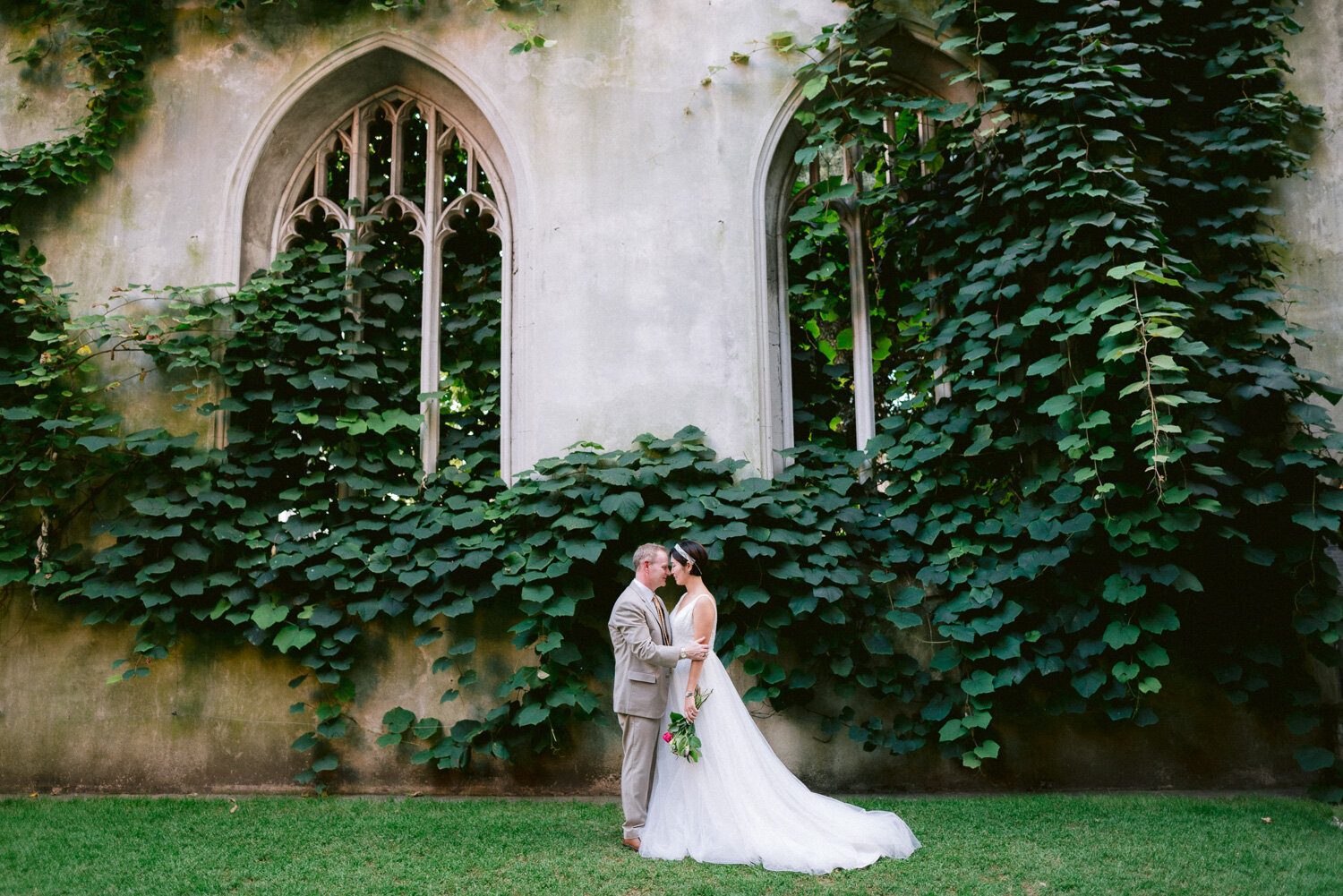 Wedding portrait in London