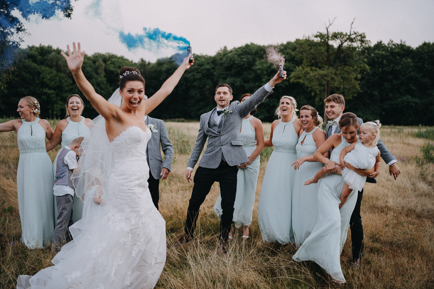 Quirky Wedding photographer in Kent