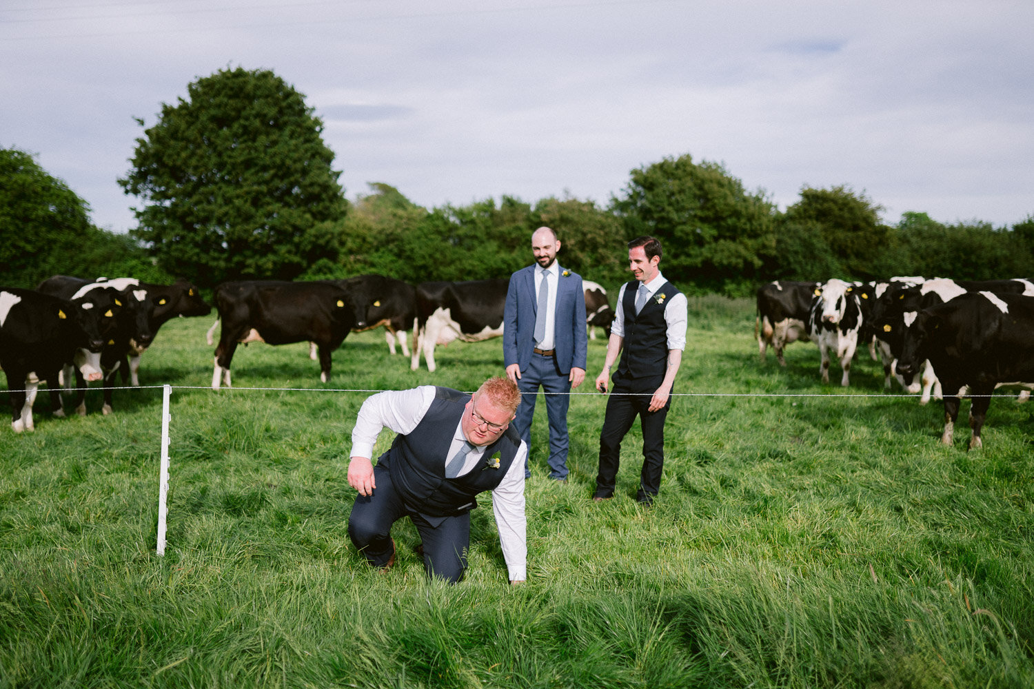 Quirky wedding photographer in Kent