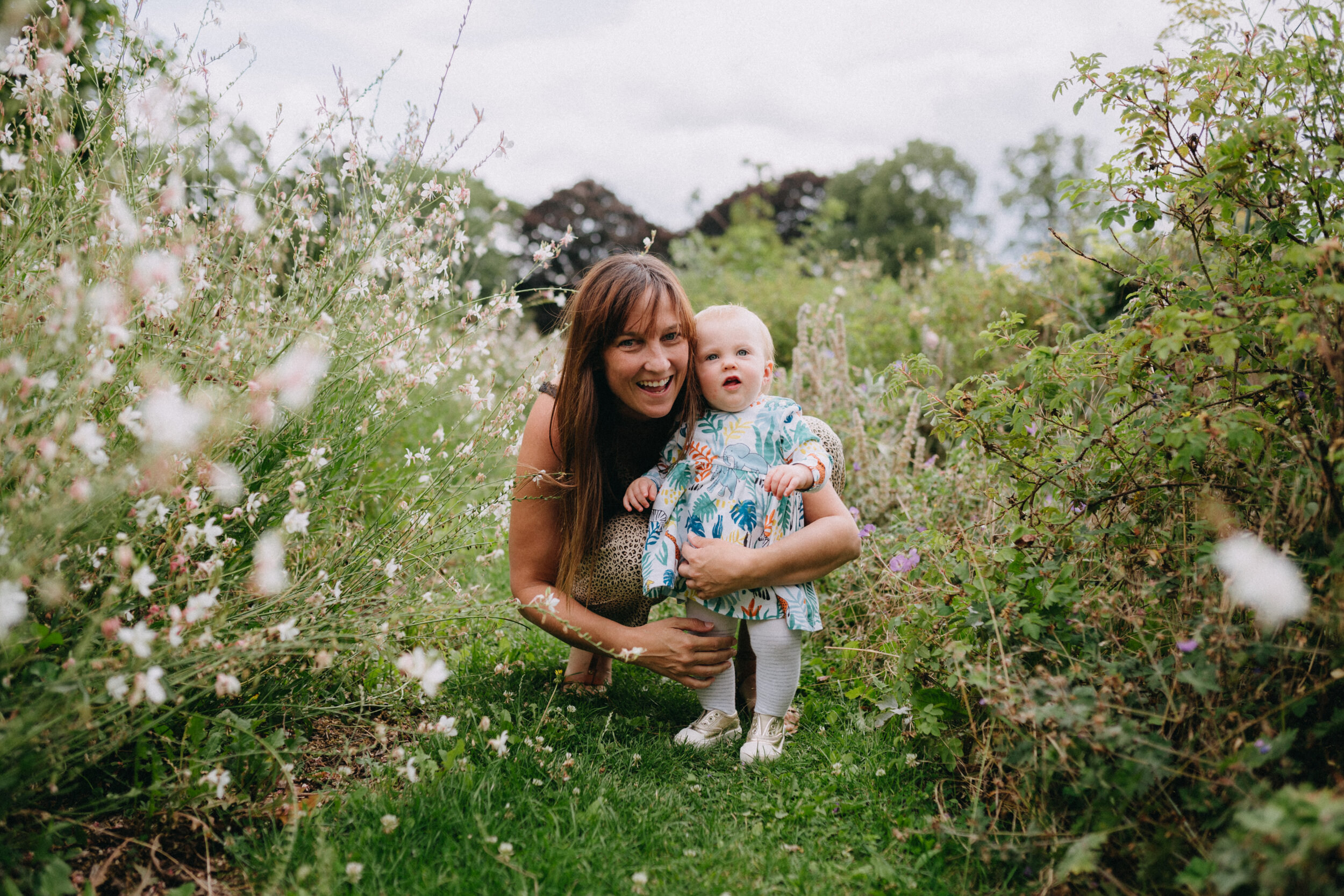 Natural family portrait photographer in London