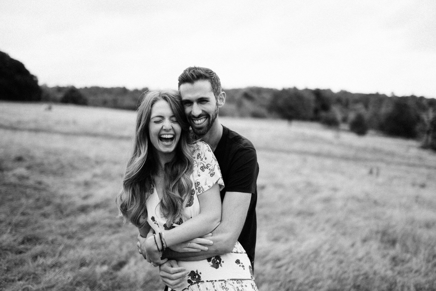 black and white photography for couples in London