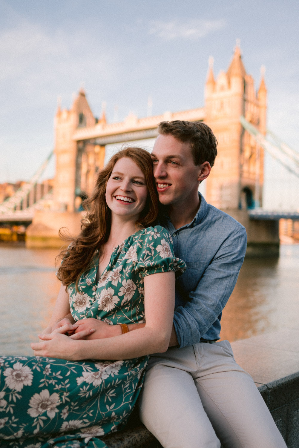 Tower Bridge couples photoshoot