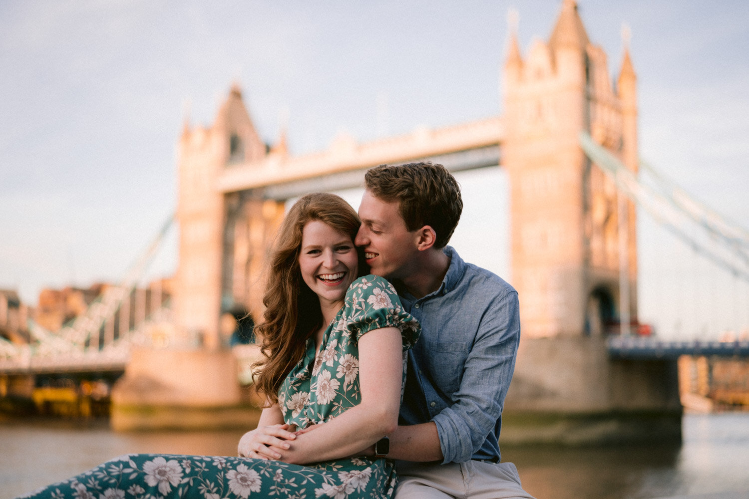 Tower Hill engagement photoshoot, London