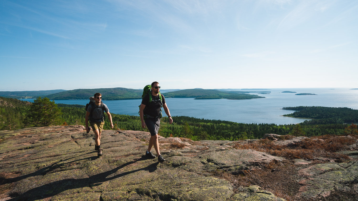 Photography from Sweden's High Coast Hike, a UNESCO World Heritage site