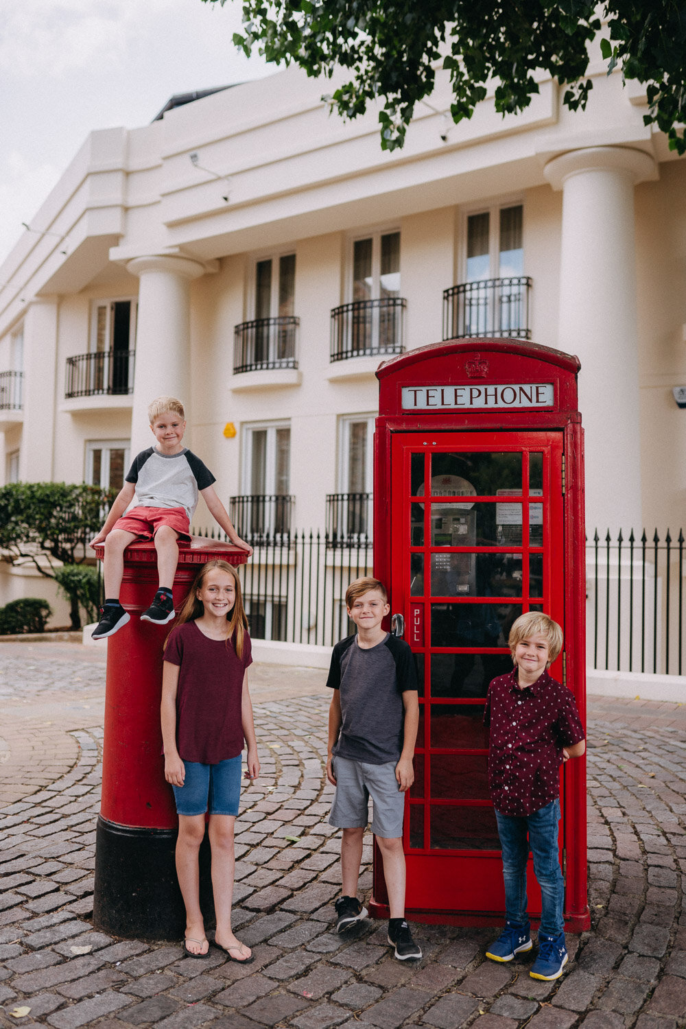 London vacation photographer for families