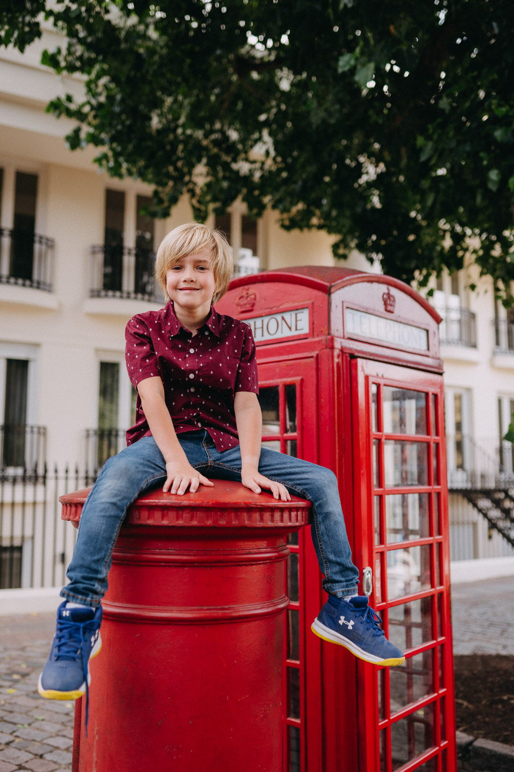 London vacation photographer for families