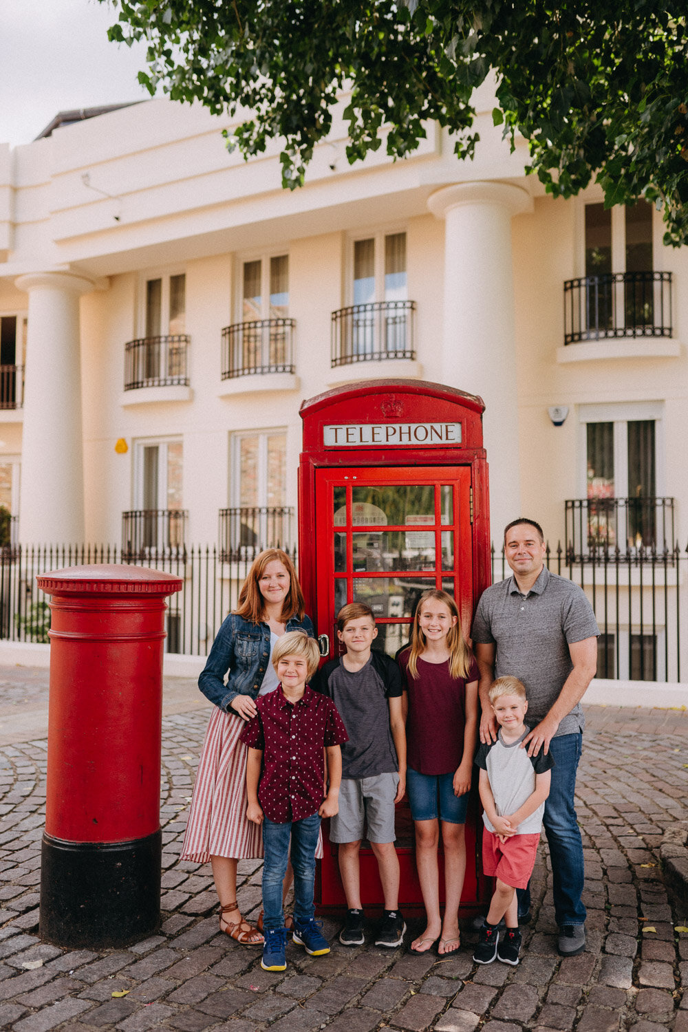 London vacation photographer for families