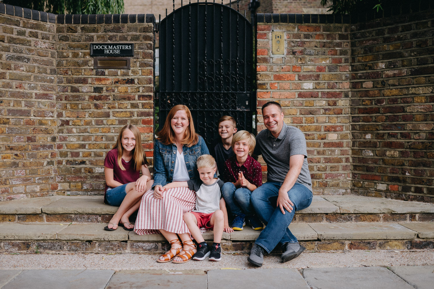 Family portrait photography in London