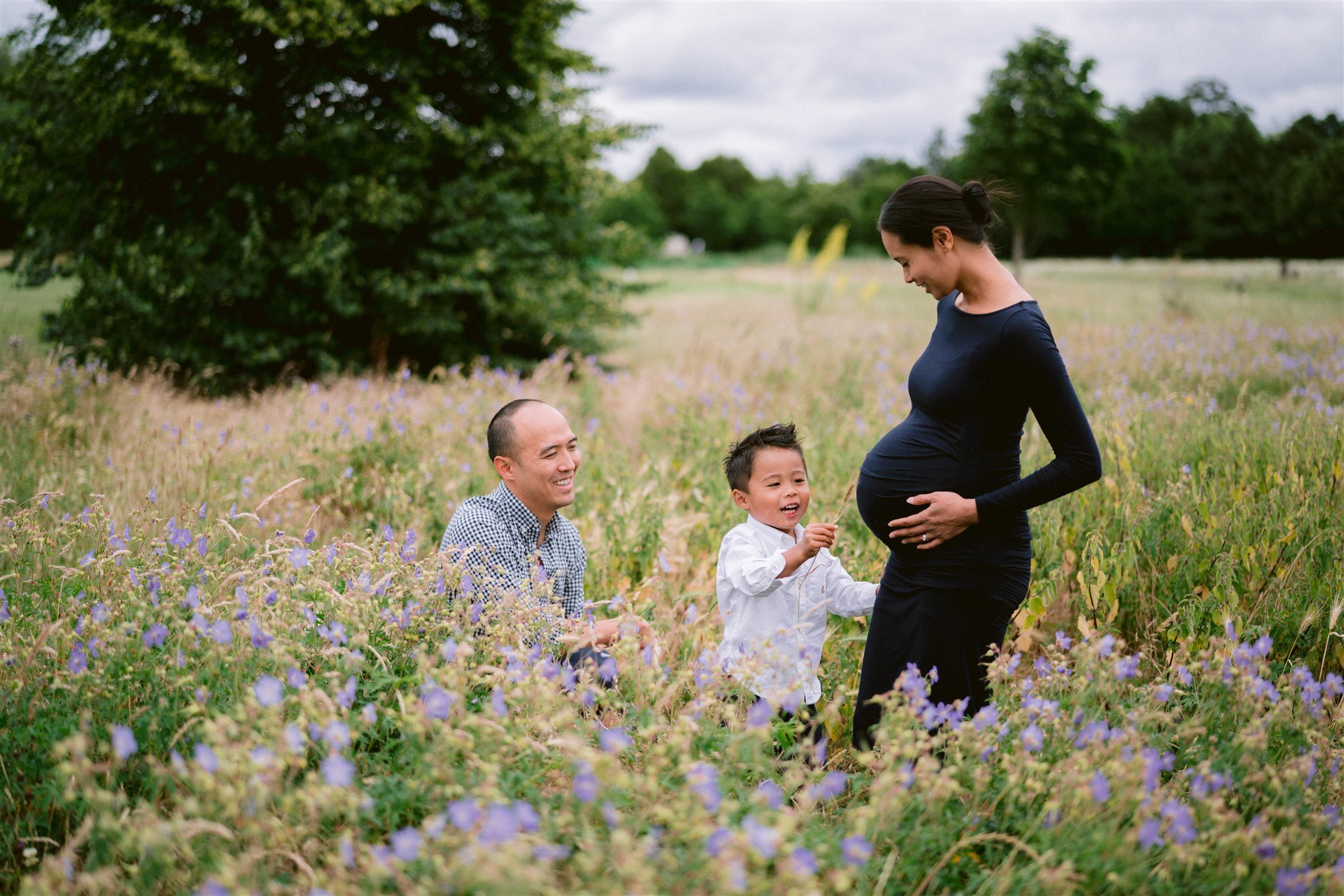 Natural Maternity Portrait Photographer in London