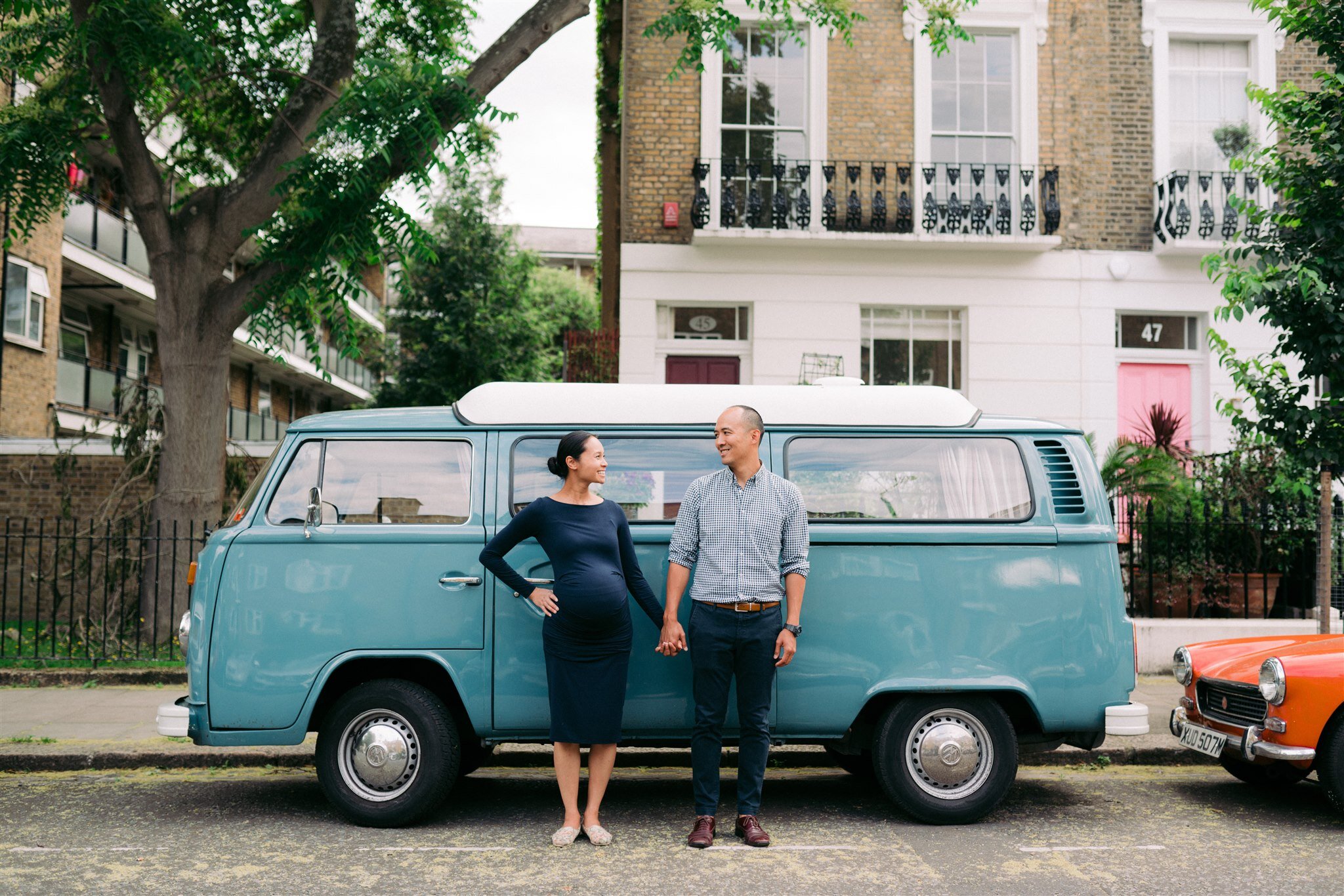 Natural Maternity Portrait Photographer in London