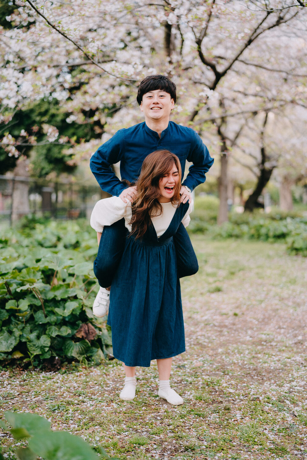 Fun and relaxed portrait shoot in Tokyo