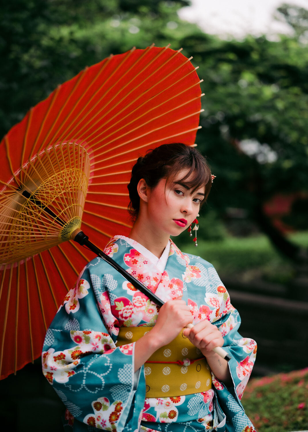 Kimono photoshoots in Asakusa | Tokyo Portrait photographer