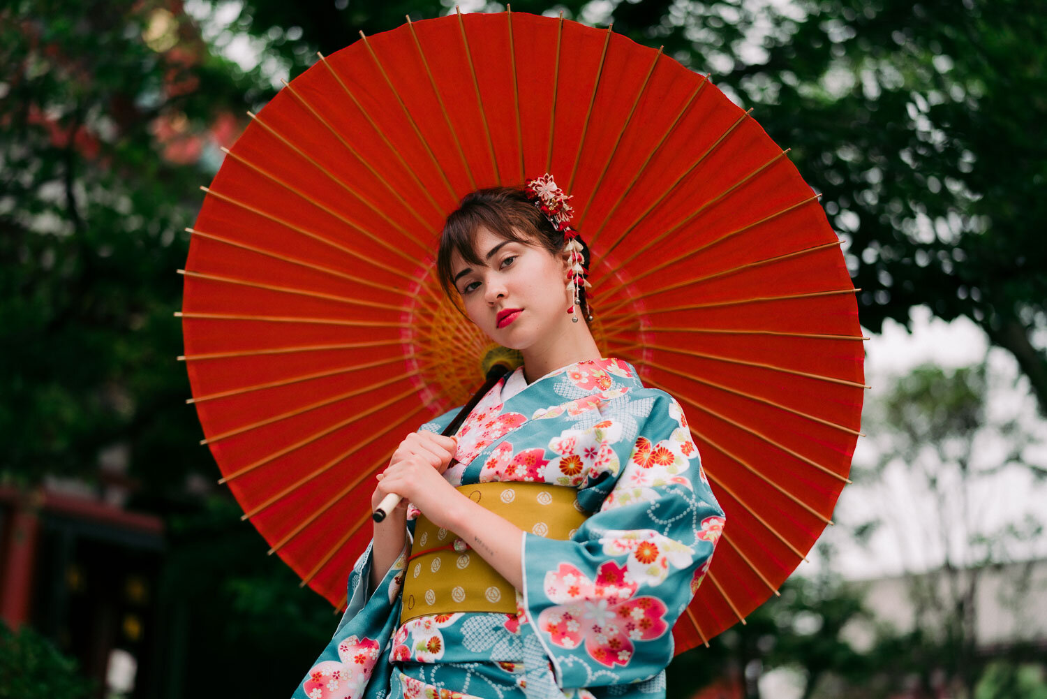 Kimono photoshoots in Asakusa | Tokyo Portrait photographer