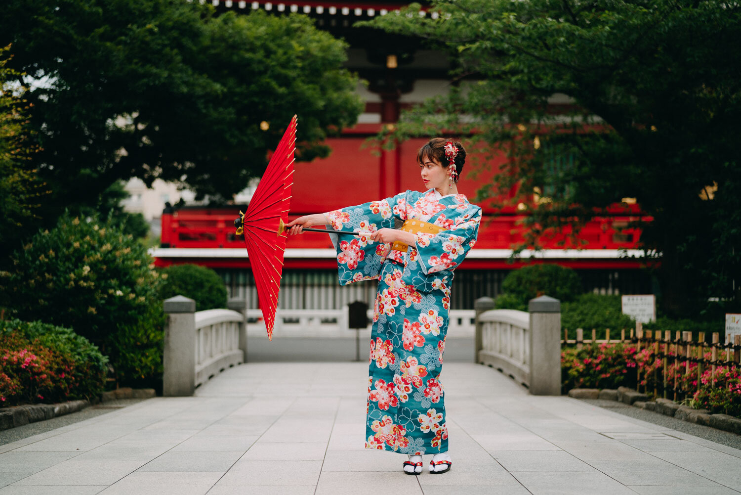Kimono photoshoots in Asakusa | Tokyo Portrait photographer