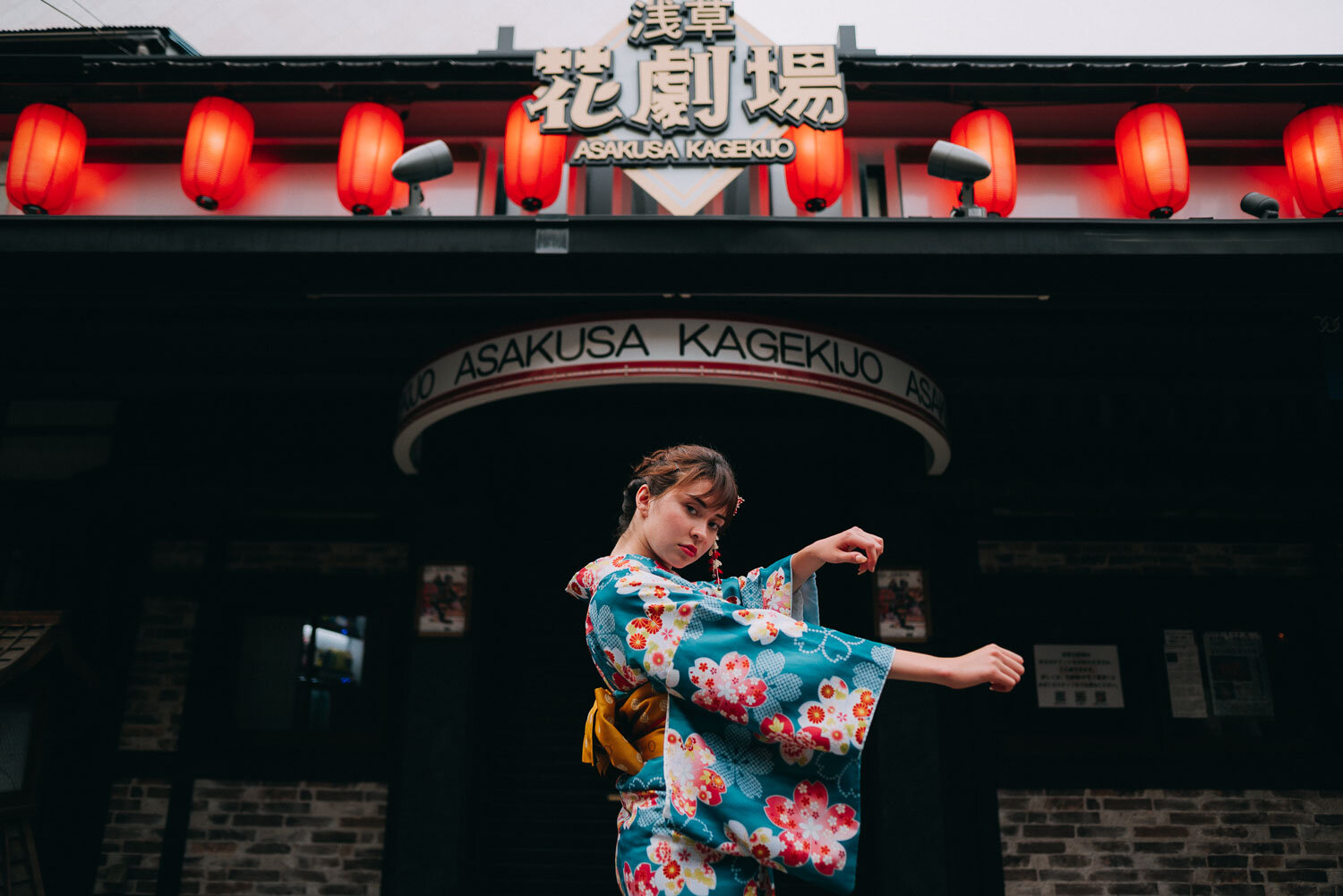 Kimono photoshoot in Asakusa | Tokyo Portrait Photographer