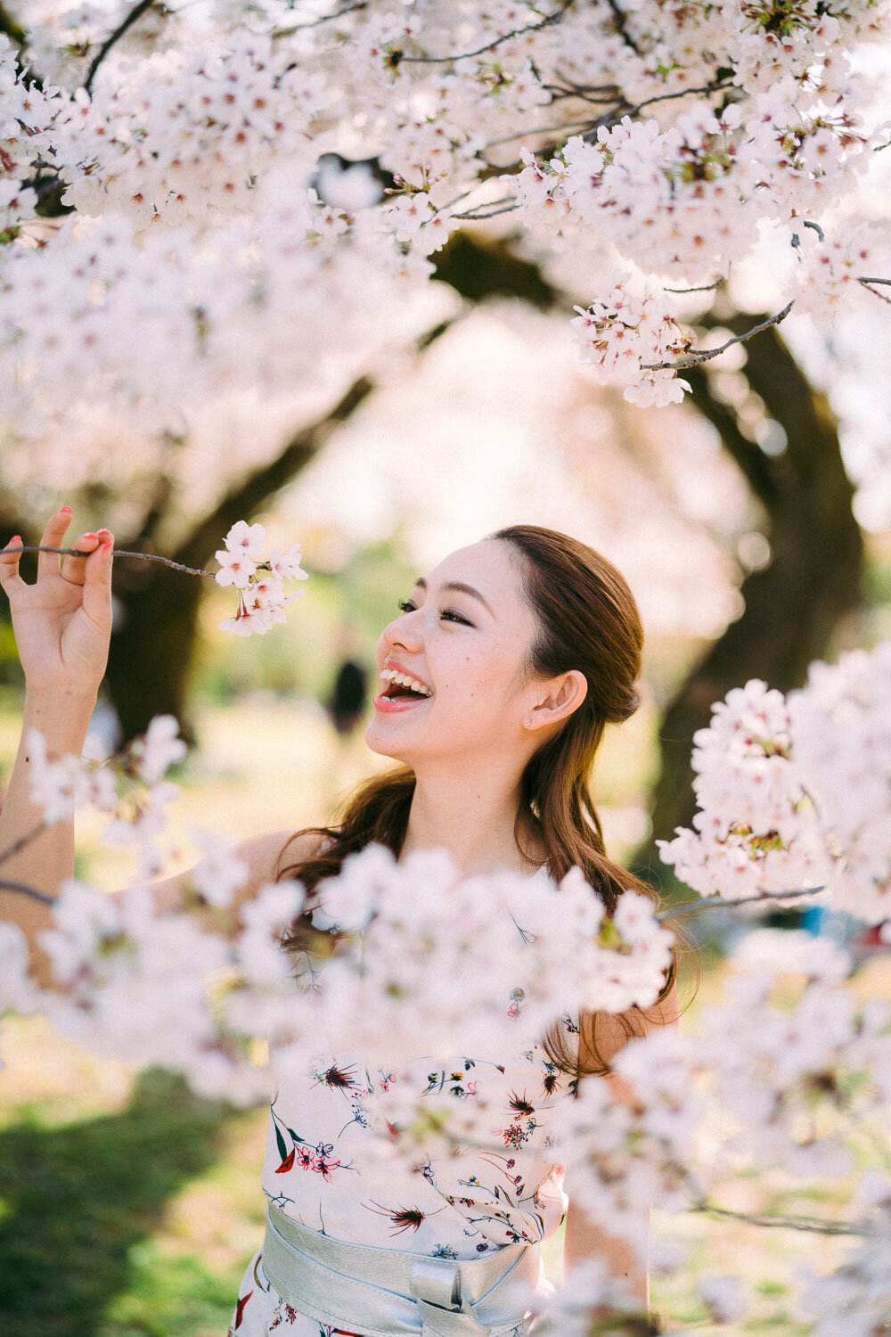 Natural portrait photography in Tokyo