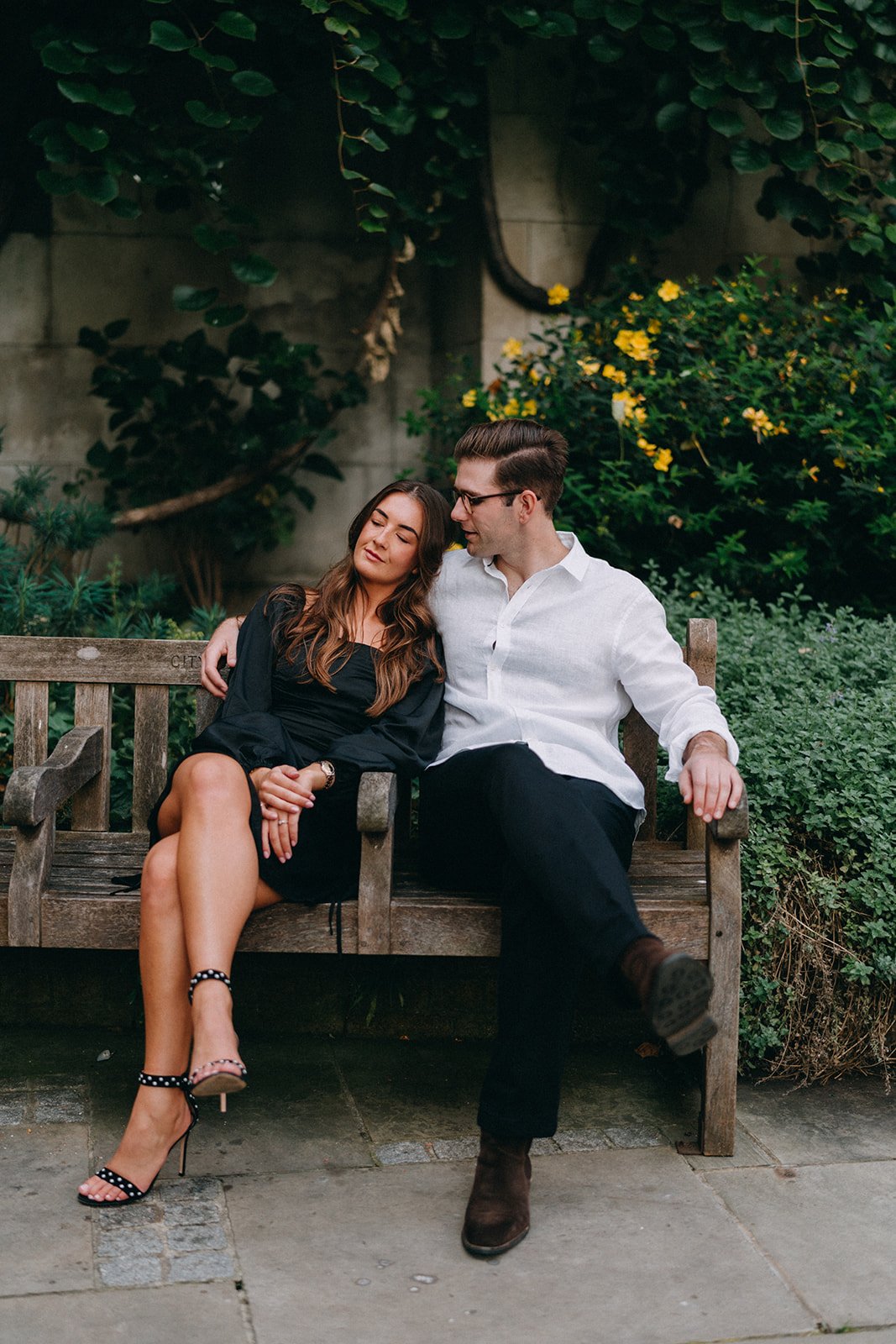 St Dunstans Engagement Photoshoot in London