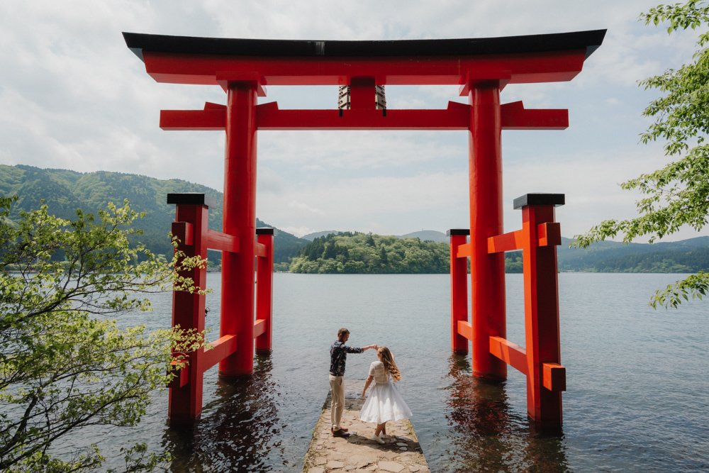 Pre Wedding photoshoot in Hakone, Japan