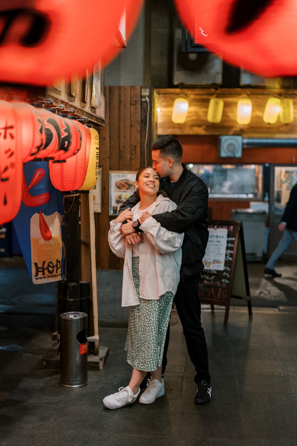 Engagement photoshoot in Tokyo, Japan