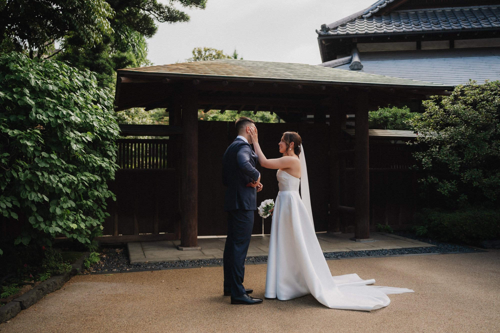 Natural Wedding photographer in Tokyo