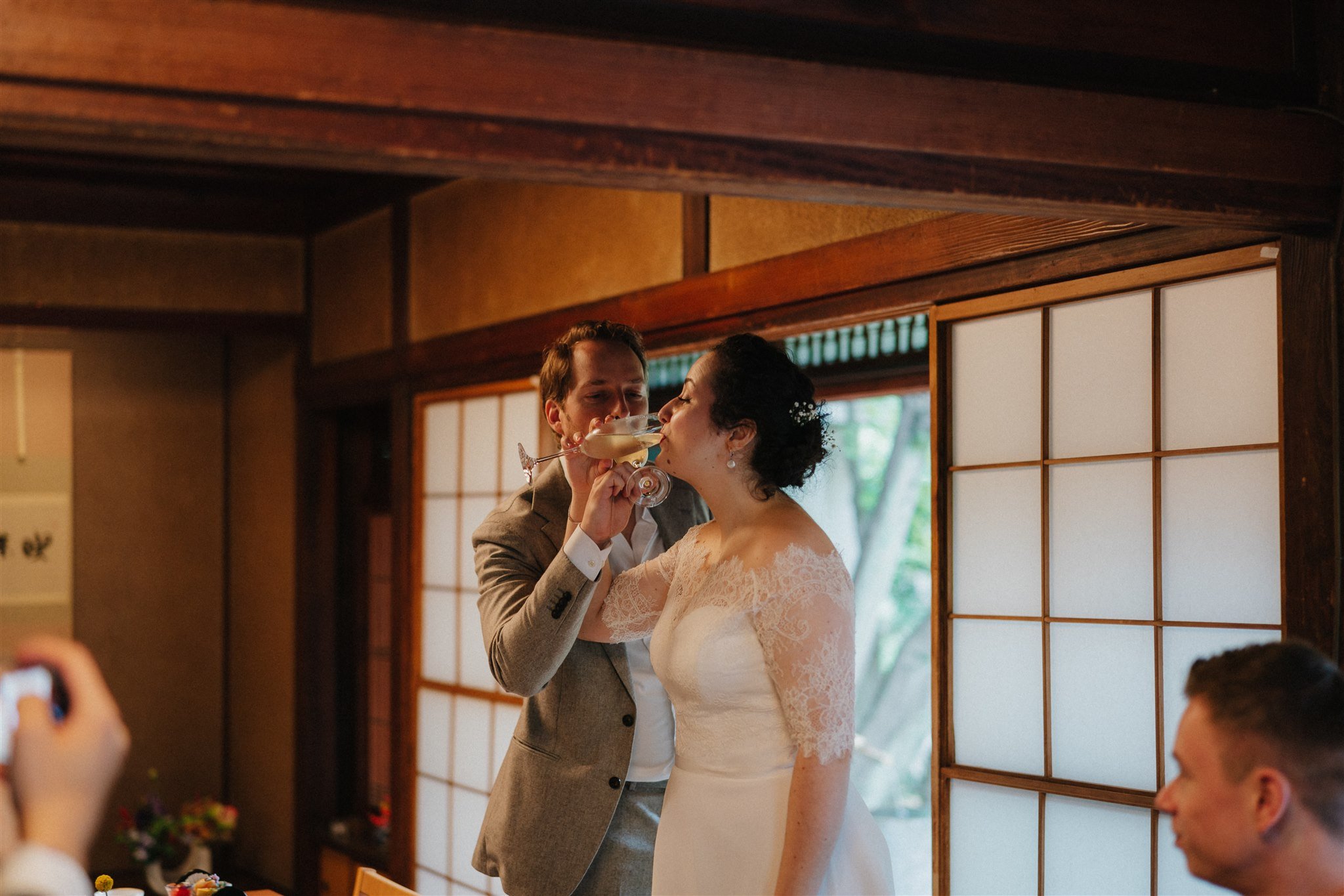 Intimate Wedding Ceremony in Tokyo, Japan