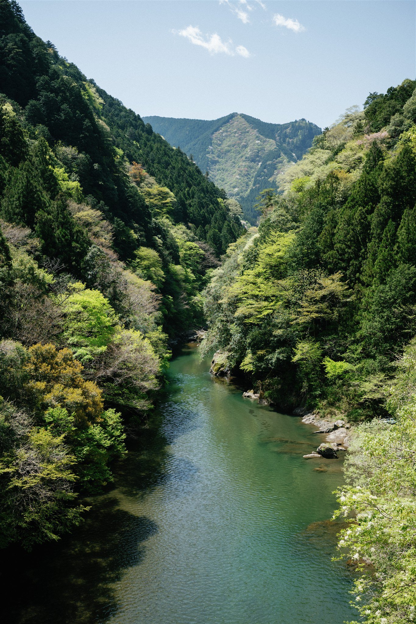 Mountain landscape near Tokyo