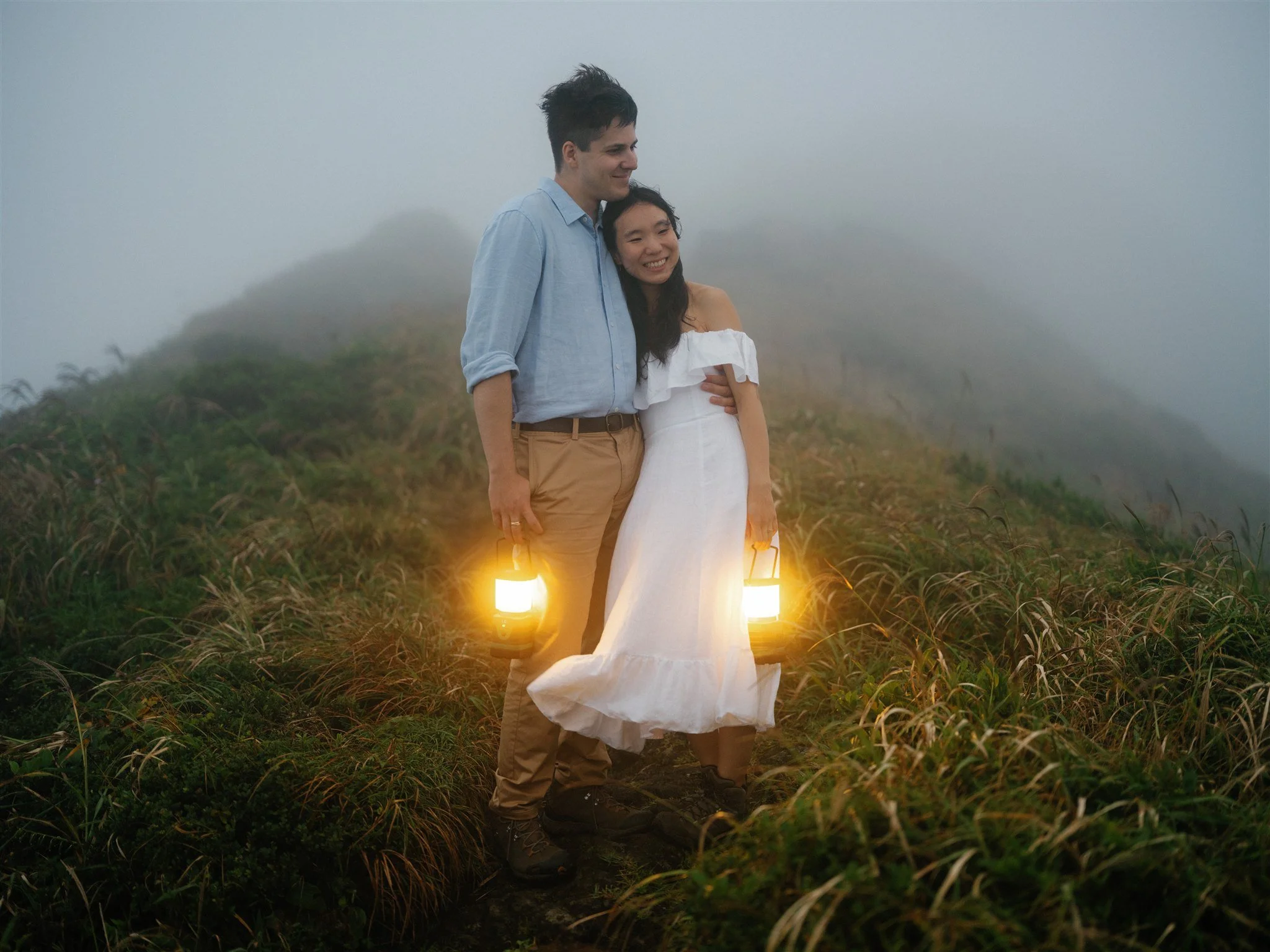 Emotional Couples Portrait Adventure Elopement in Japan