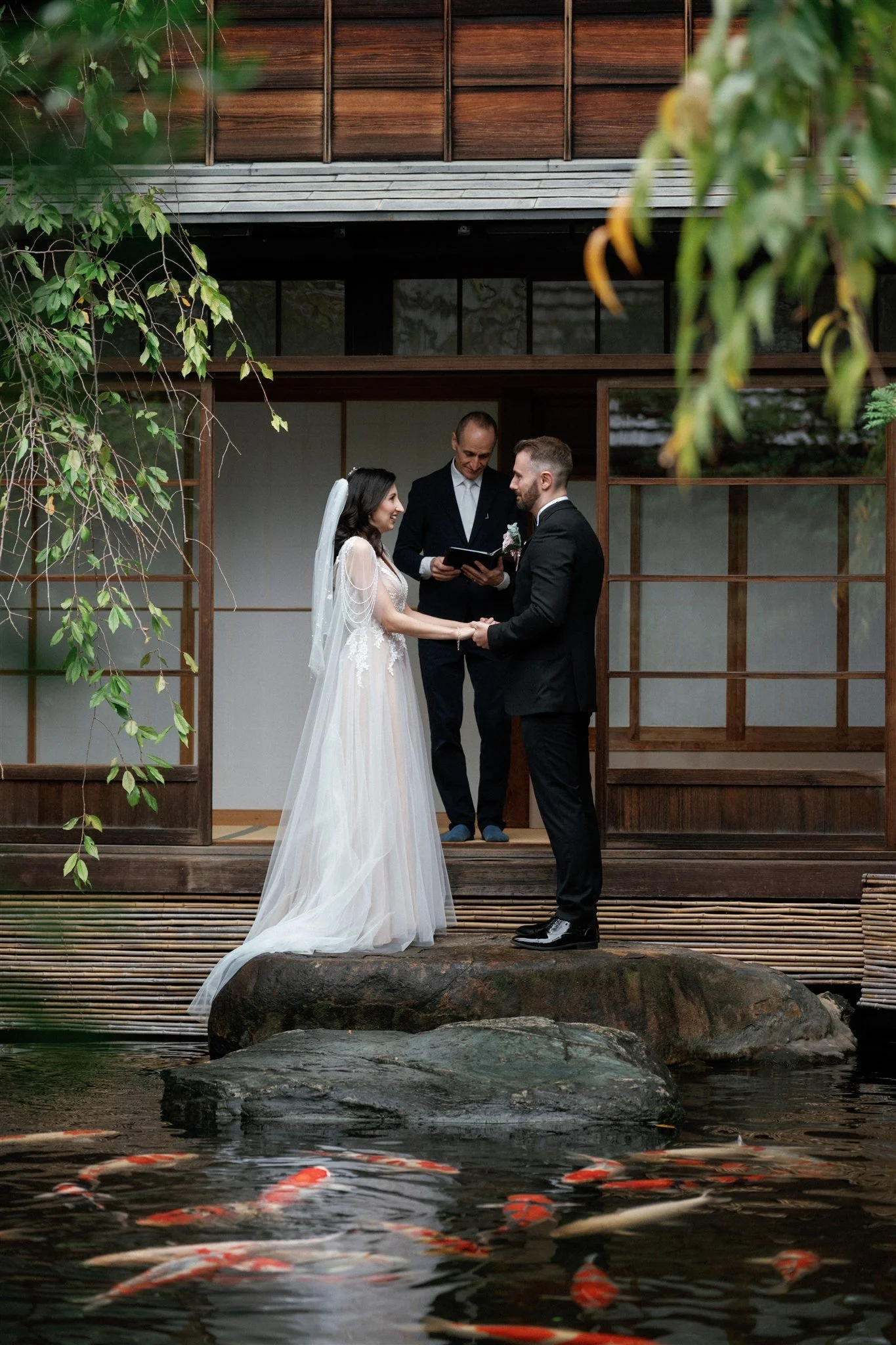 An intimate Elopement Ceremony in Tokyo