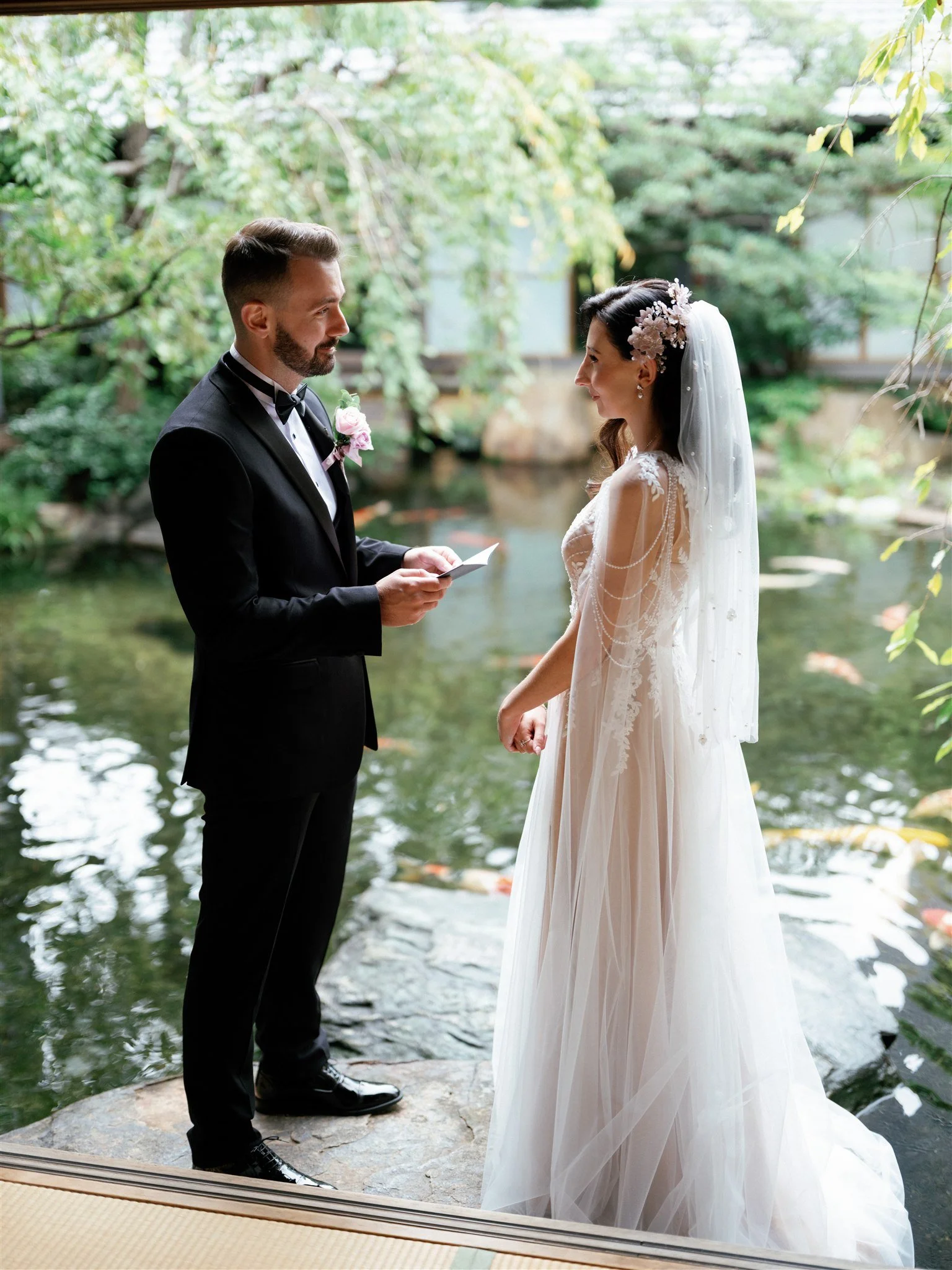 Beautiful Japan Elopement Ceremony