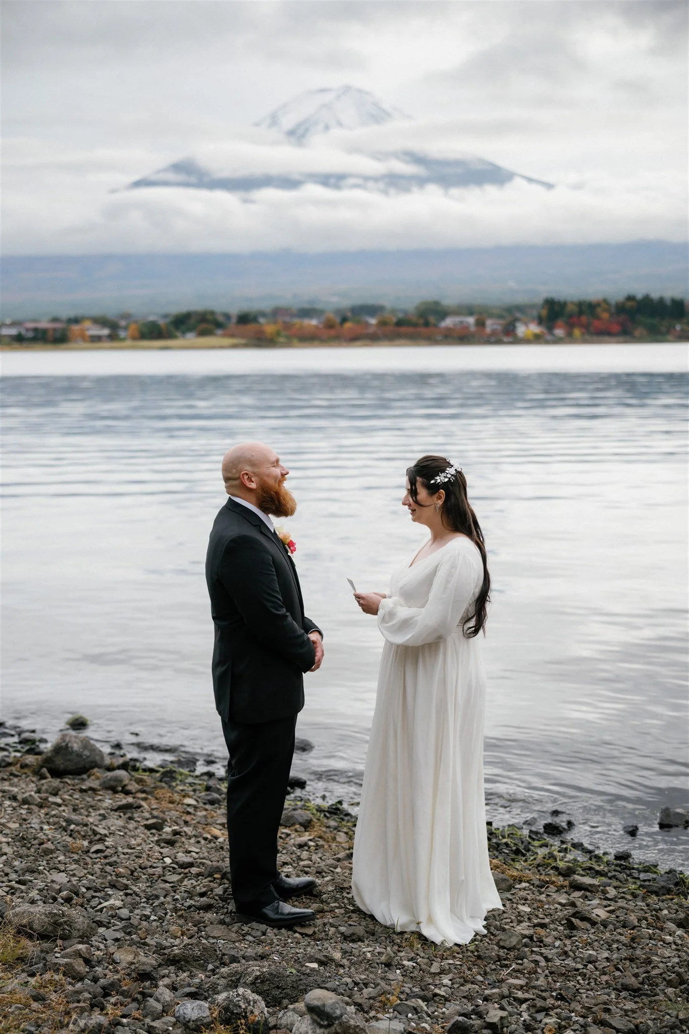 Mount Fuji Elopement Ceremony