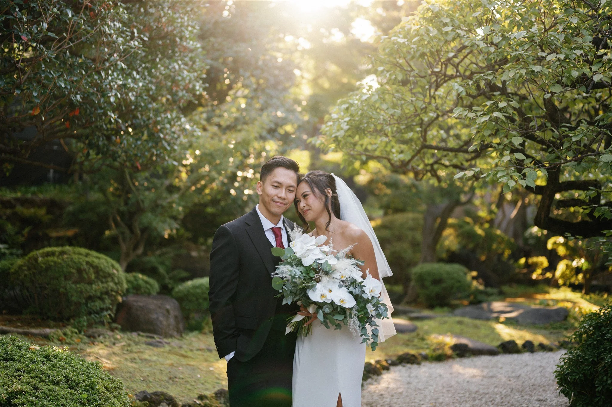 An Intimate Garden Elopement in Tokyo with Family &amp; Friends