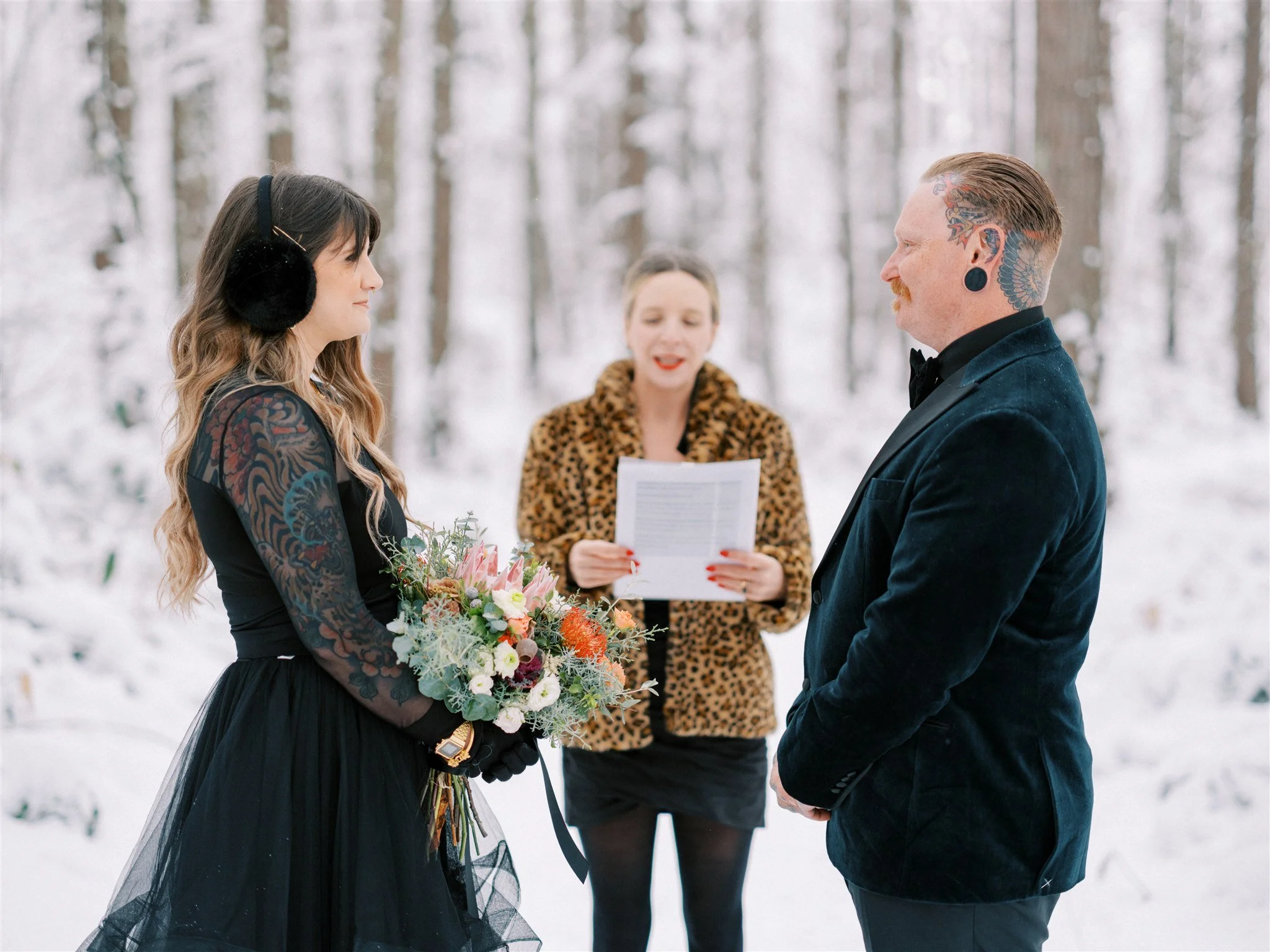 Winter Elopement in Nagano, Japan