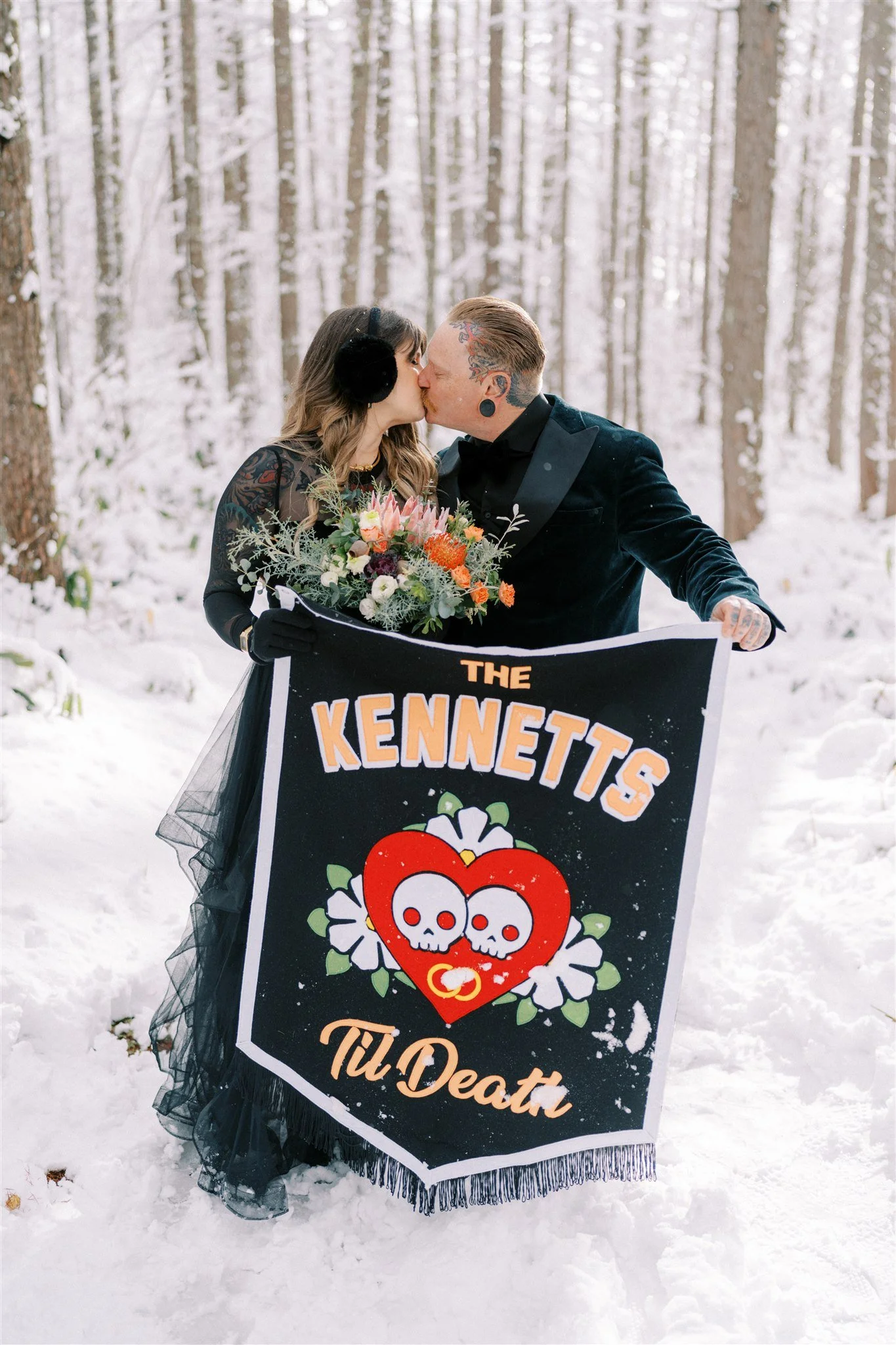 Winter Elopement in Japan