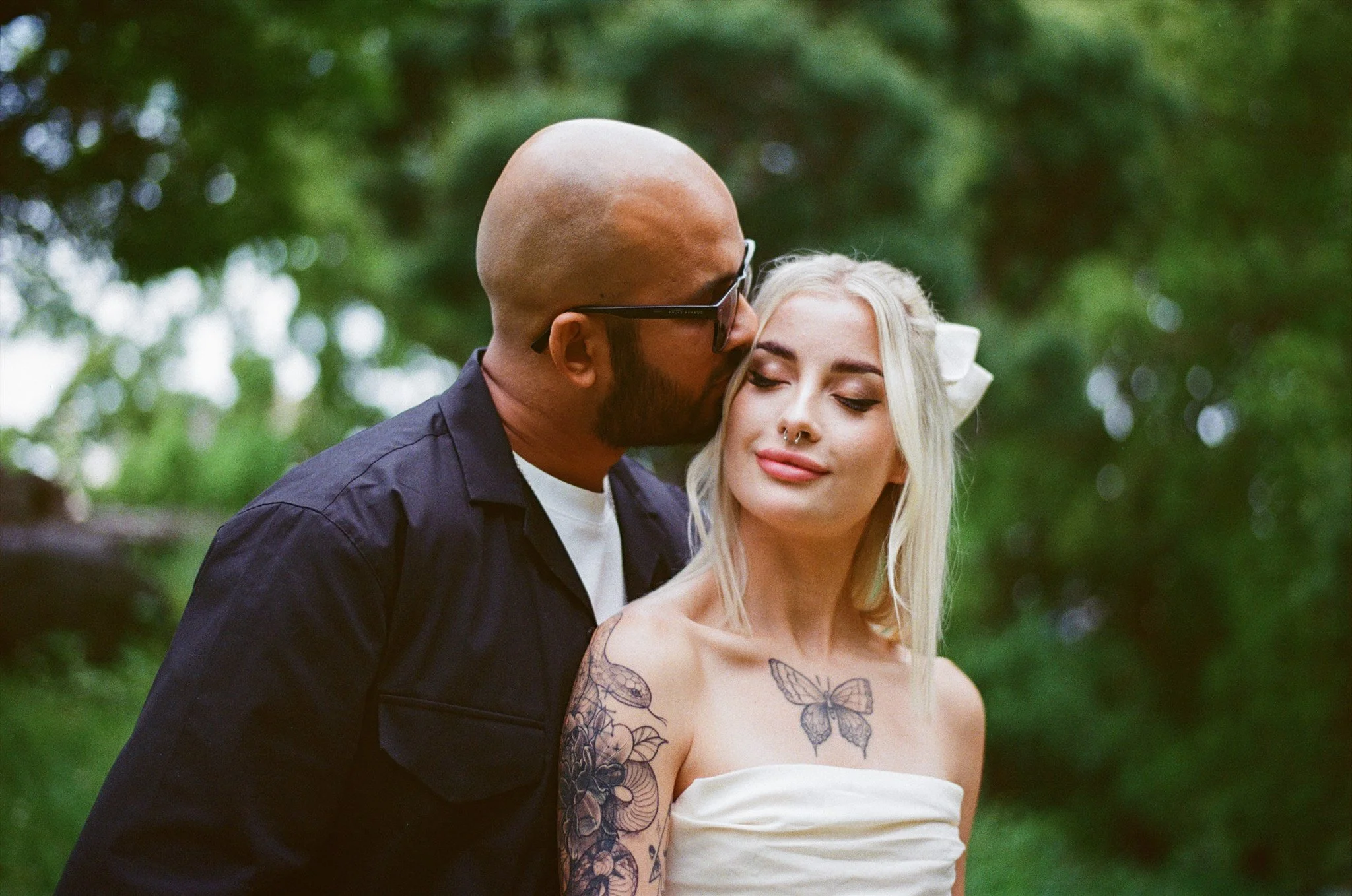 35mm film wedding photography Japan