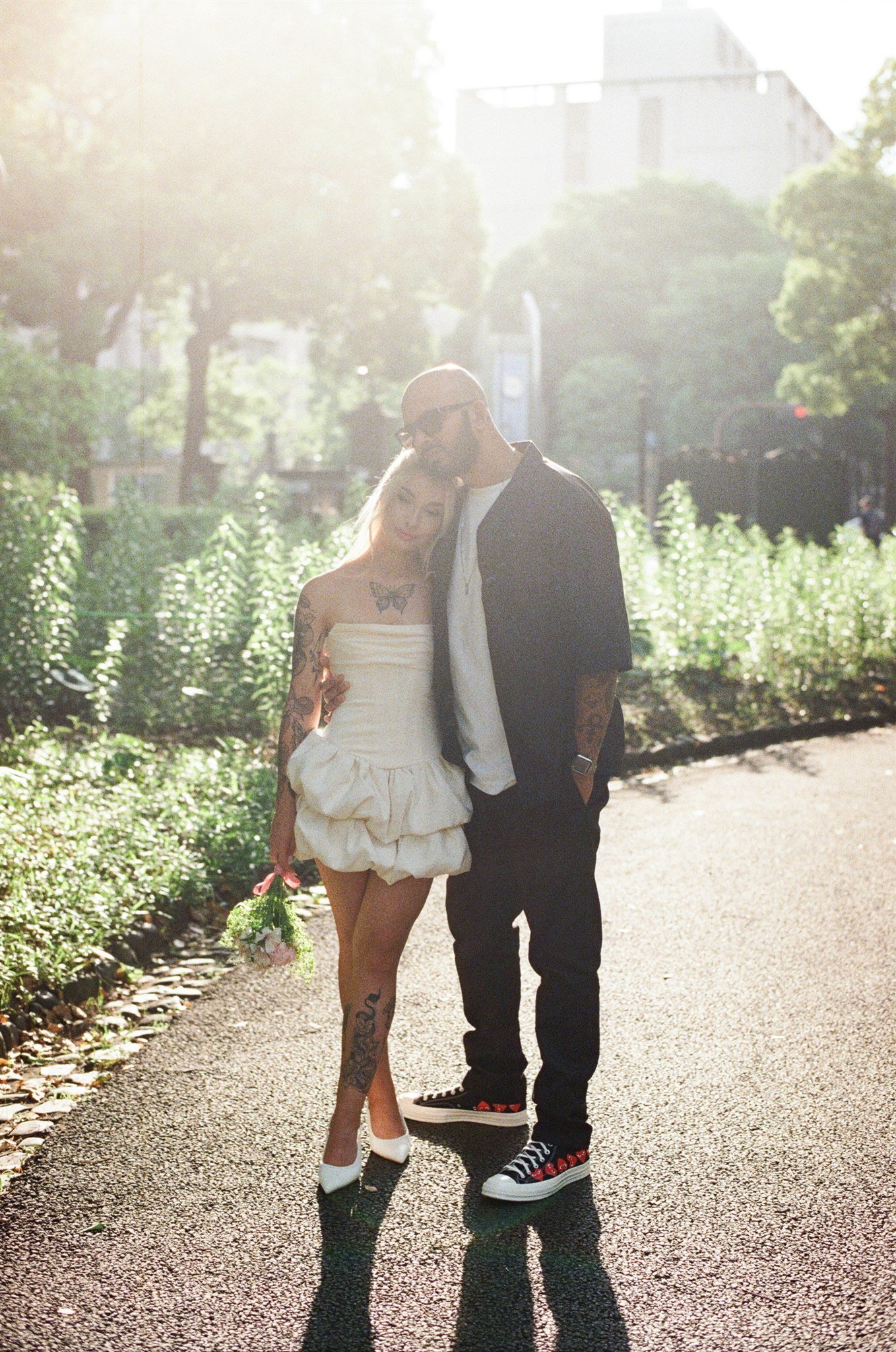 Tokyo elopement photographed on analog film