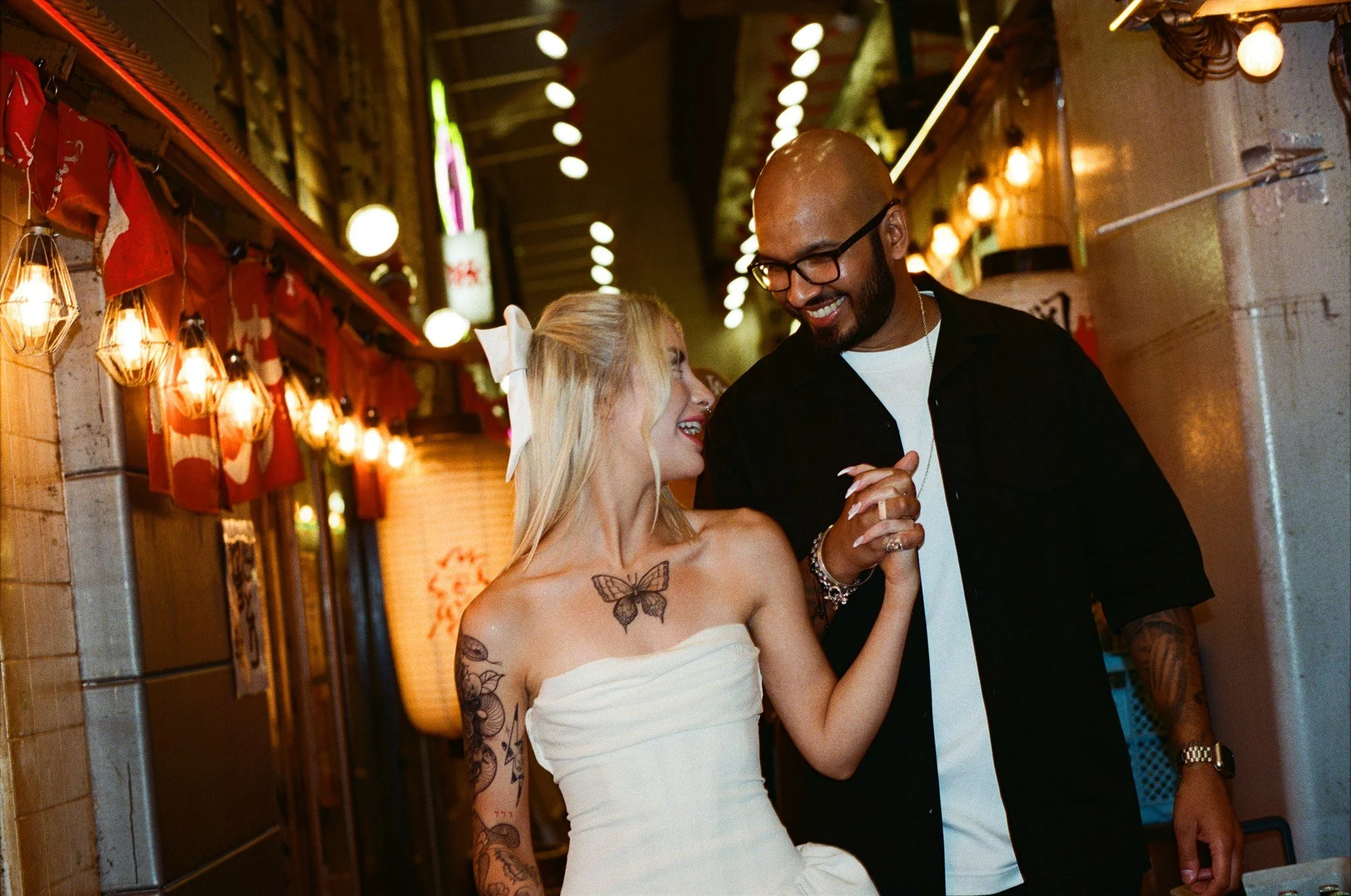 Tokyo elopement photographed on analog film