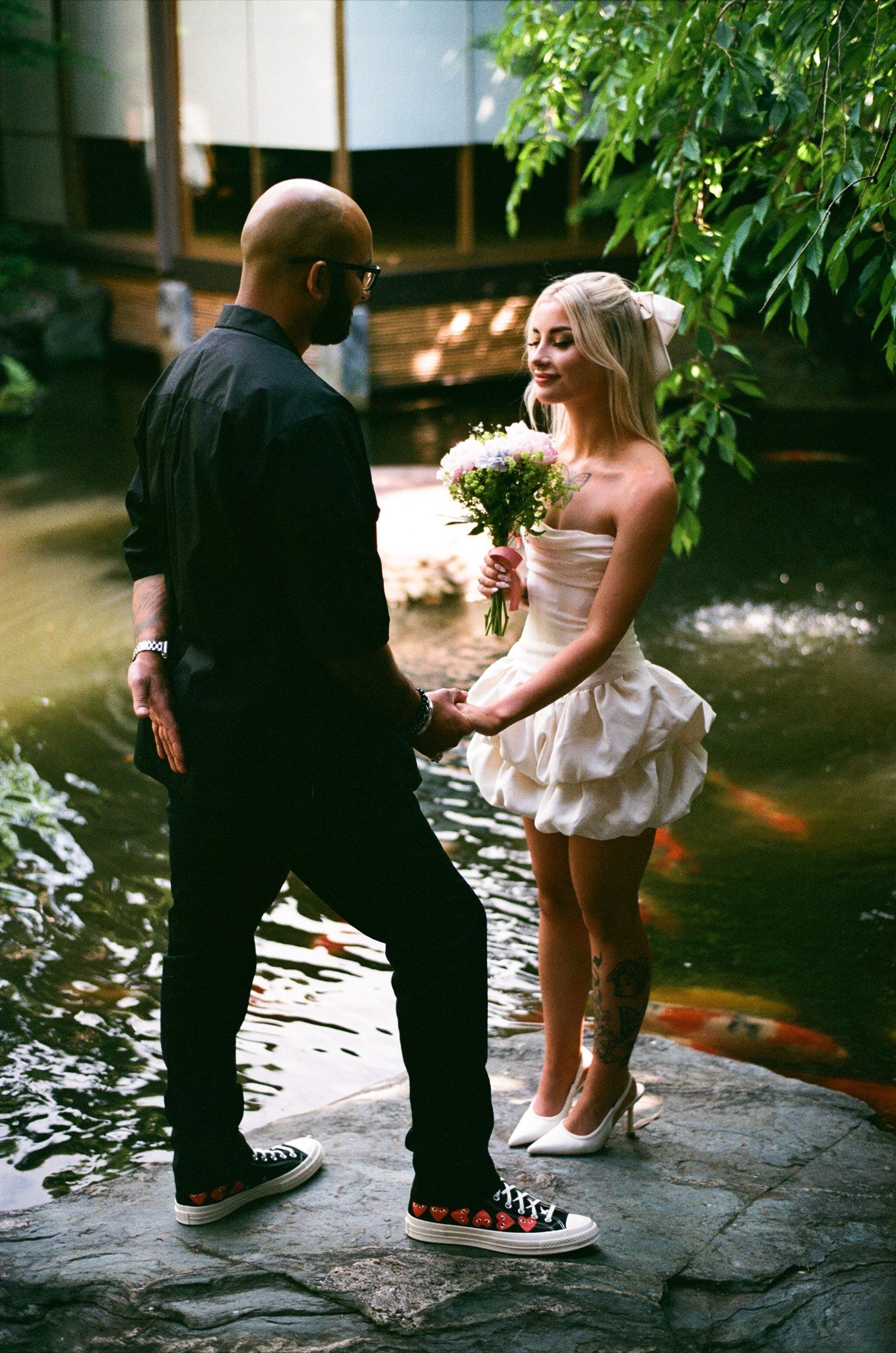 Tokyo elopement photographed on analog film