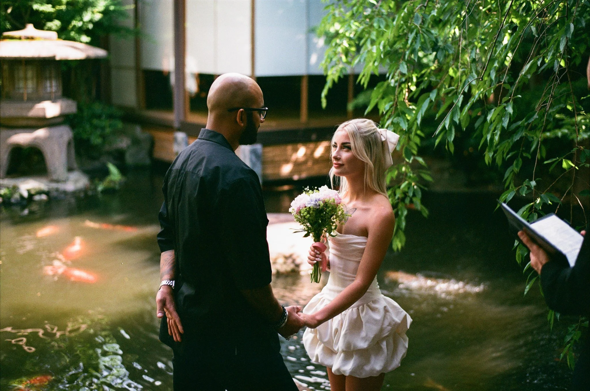 Tokyo elopement photographed on analog film
