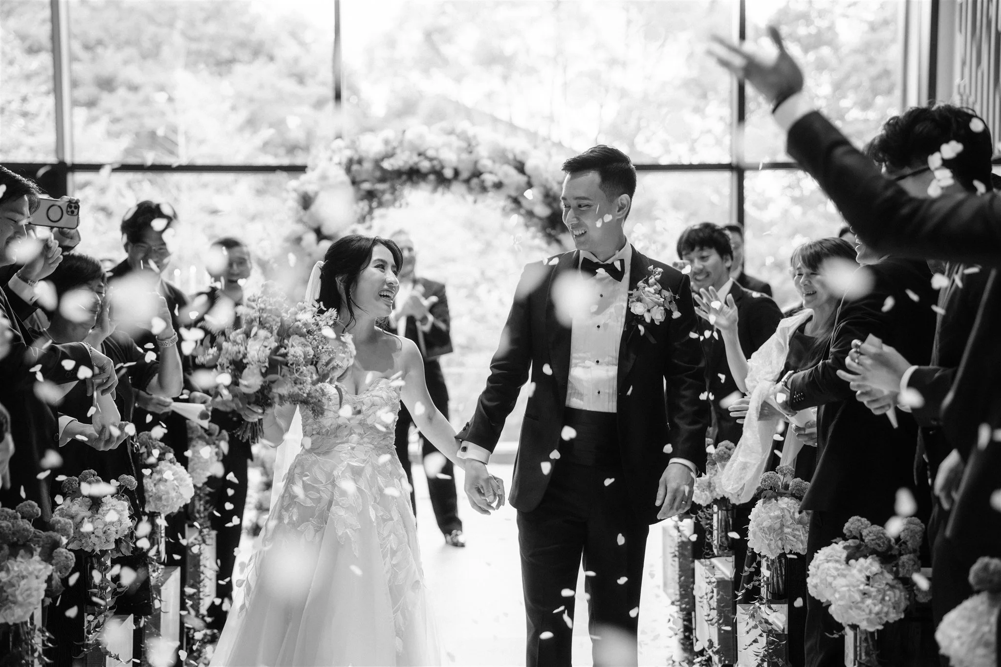 luxury wedding reception Four Seasons Kyoto