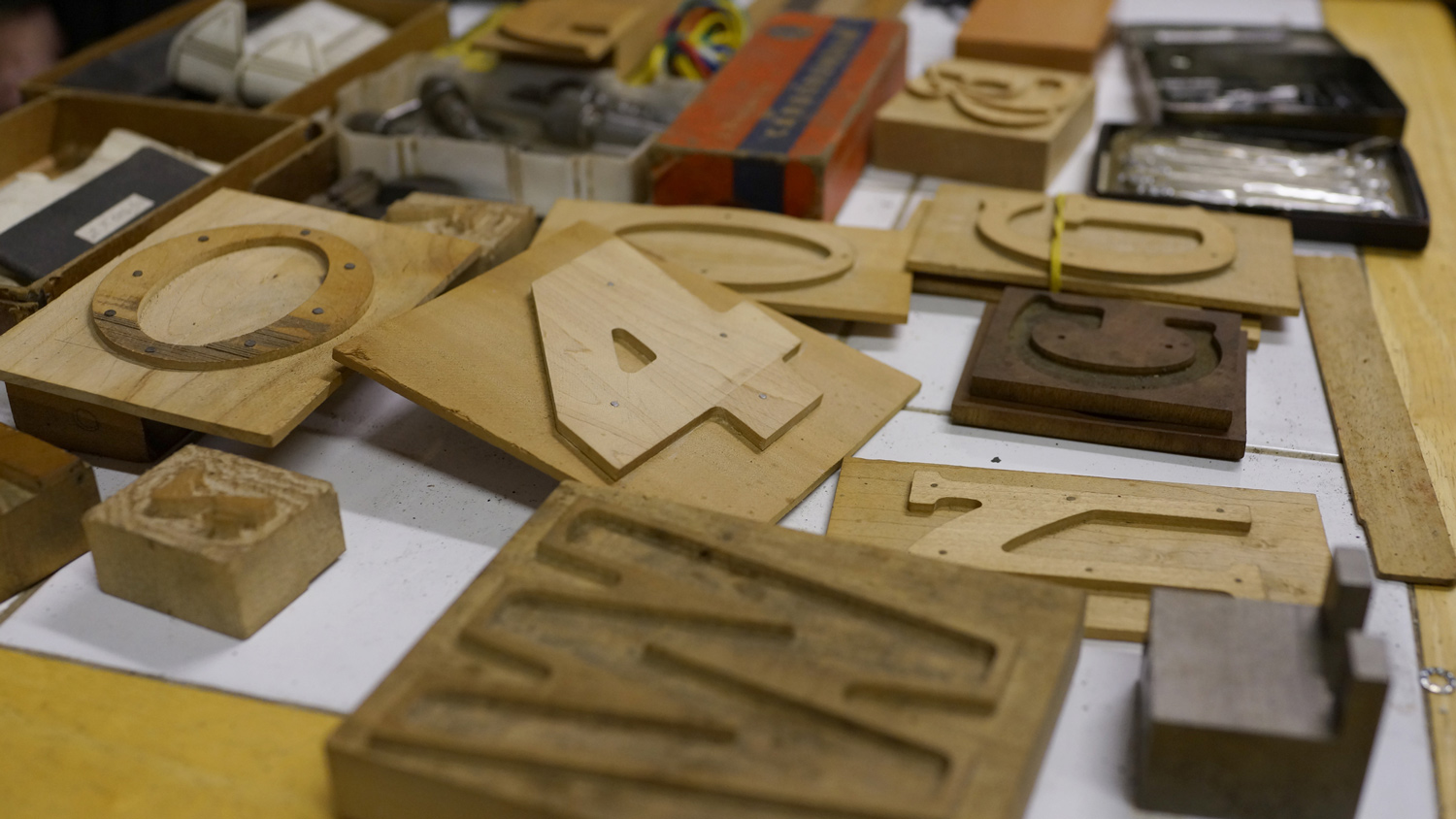 DeLittle woodtype patterns (© Richard Small)