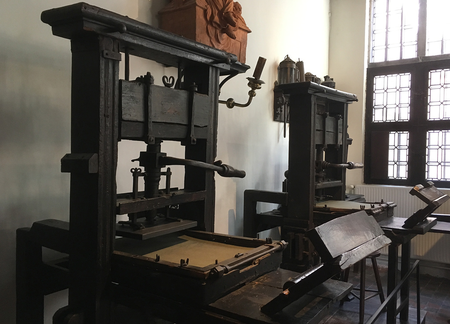 The oldest presses in the world. Still looking good too. 