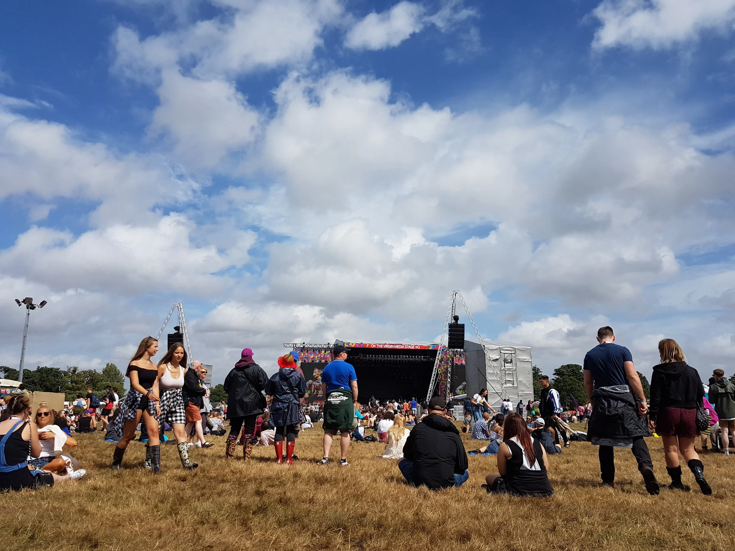 A shot of the Main Stage Area 
