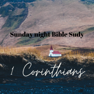 Sunday night Bible Study  