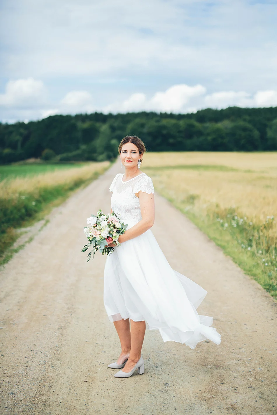 Lantligt Brollop Pa Stromma Farmlodge Hanna Och Johan
