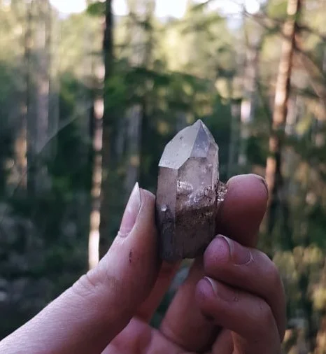 Bild från förra höstens stenletartripp.