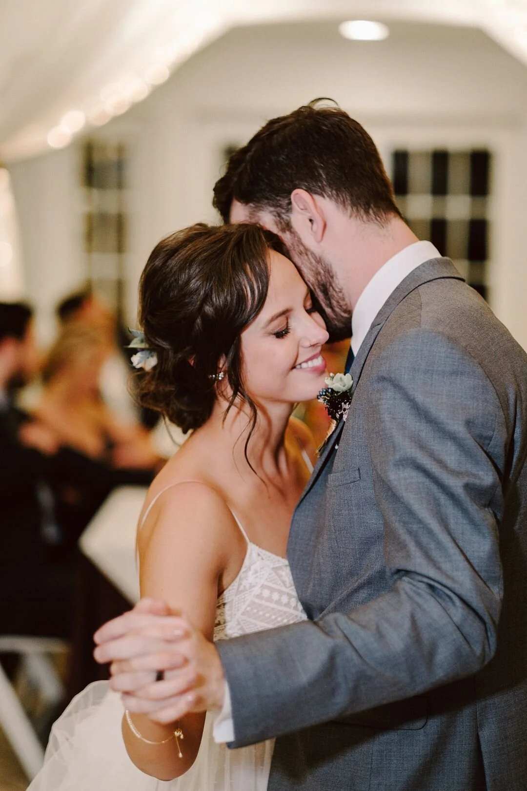 första dansen + vals + leende