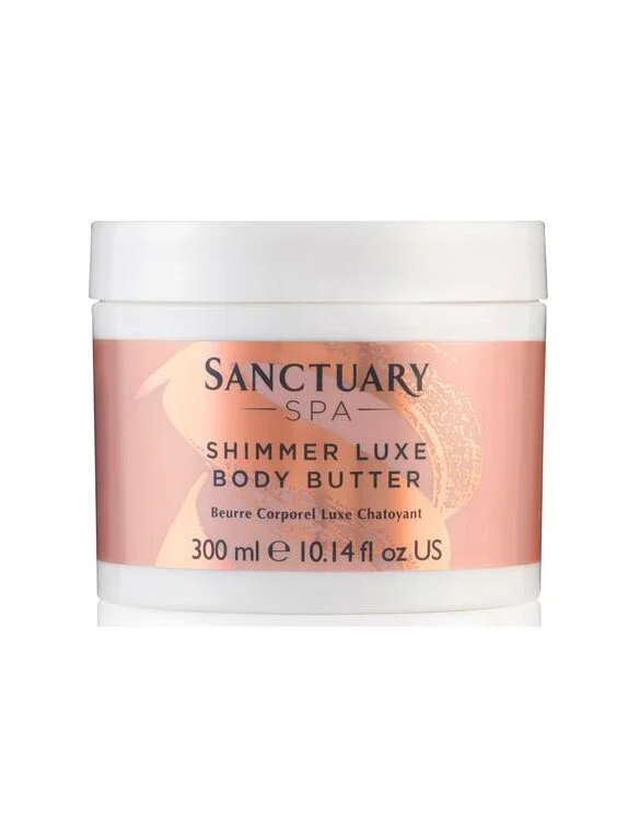 Shimmering body butter, Sanctuary Lyko.