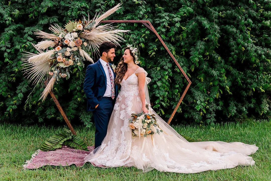 boho elopement