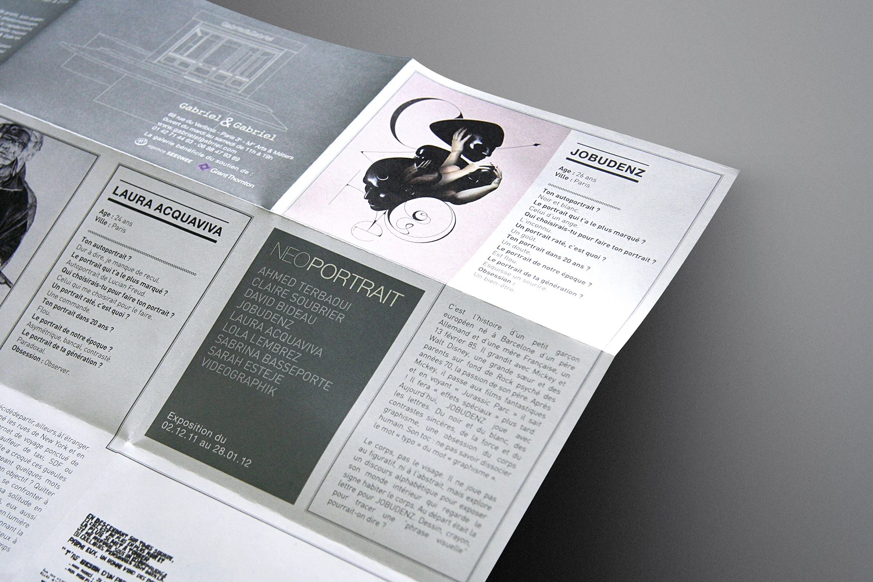 <font color="white"><b>NEOPORTRAIT</b><br>•<br>COLLECTIVE EXHIBITION<br>•<br>GABRIEL & GABRIEL GALLERY<br>PARIS<br>2011 - 2012</font>
